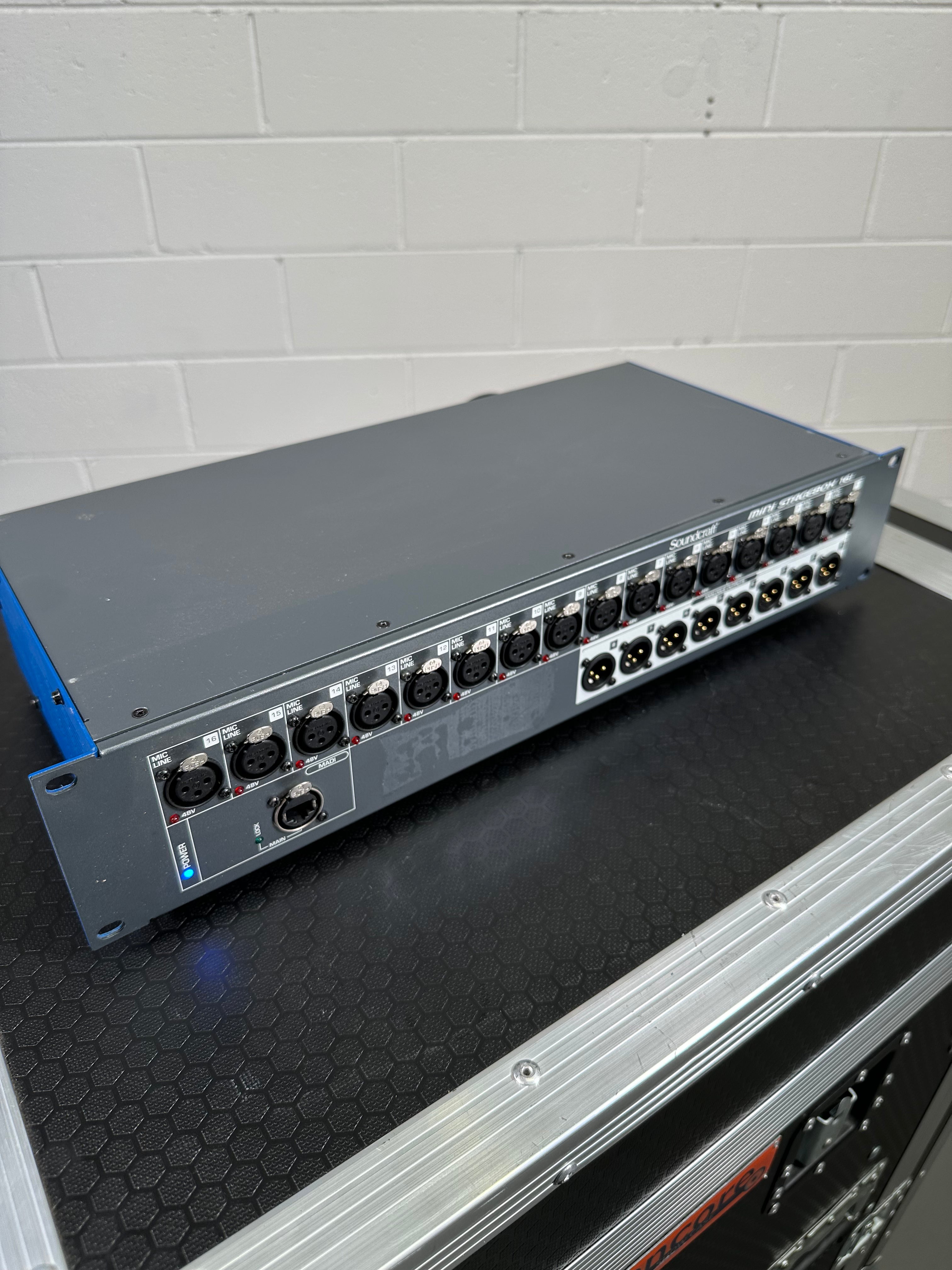 Soundcraft Mini Stagebox 16i – AV Marketplace Soundcraft Mini Stagebox 16i – AV Marketplace