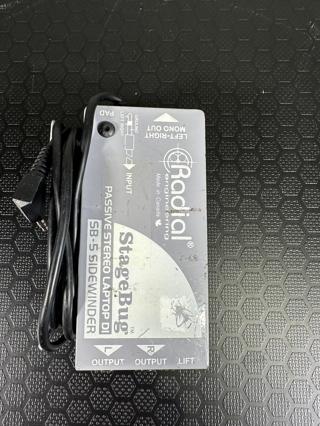 Radial SB-5 Passive Stereo Laptop DI Box