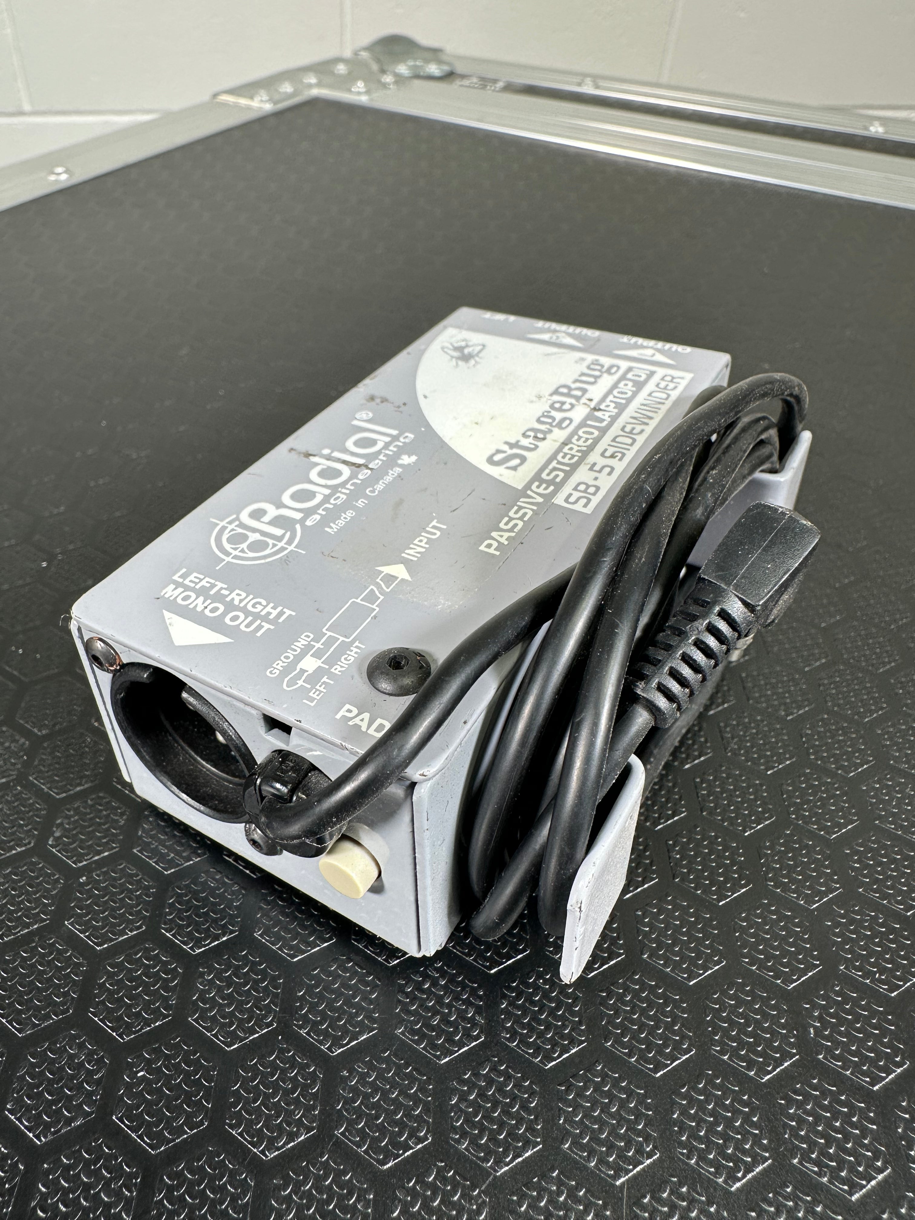 Radial SB-5 Passive Stereo Laptop DI Box